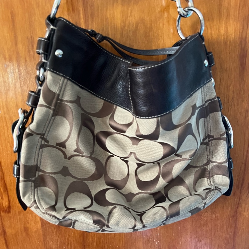 Coach Brown Large Hobo Bag